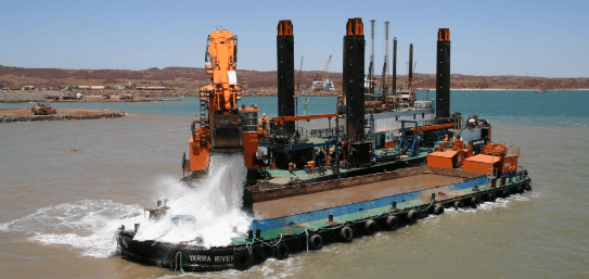 Dredging consulting by Kinlan Cosulting